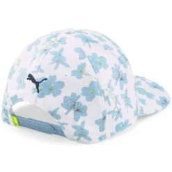 Puma Verdant P Hat 5 Puma Verdant P Hat -Golf Equipment Store puma 2023 verdant hat white tropical aqua back itempicture