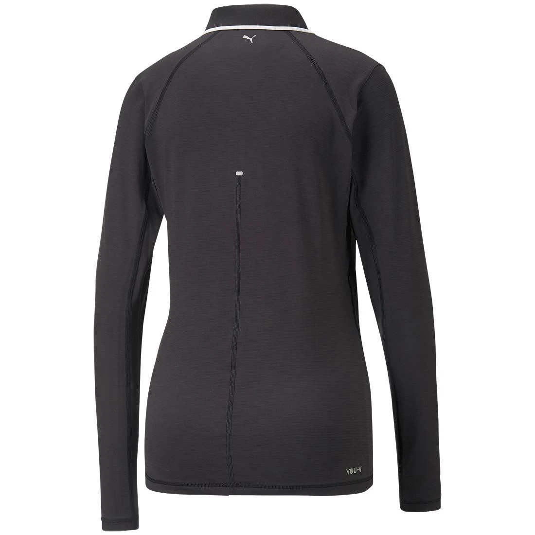 Puma Women's YOU-V Long Sleeve Polo 5 Puma Women's YOU-V Long Sleeve Polo - Image 5
