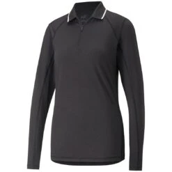 Puma Women's YOU-V Long Sleeve Polo 8 Puma Women's YOU-V Long Sleeve Polo -Golf Equipment Store puma 2023 womens you v long sleeve polo black itempicture