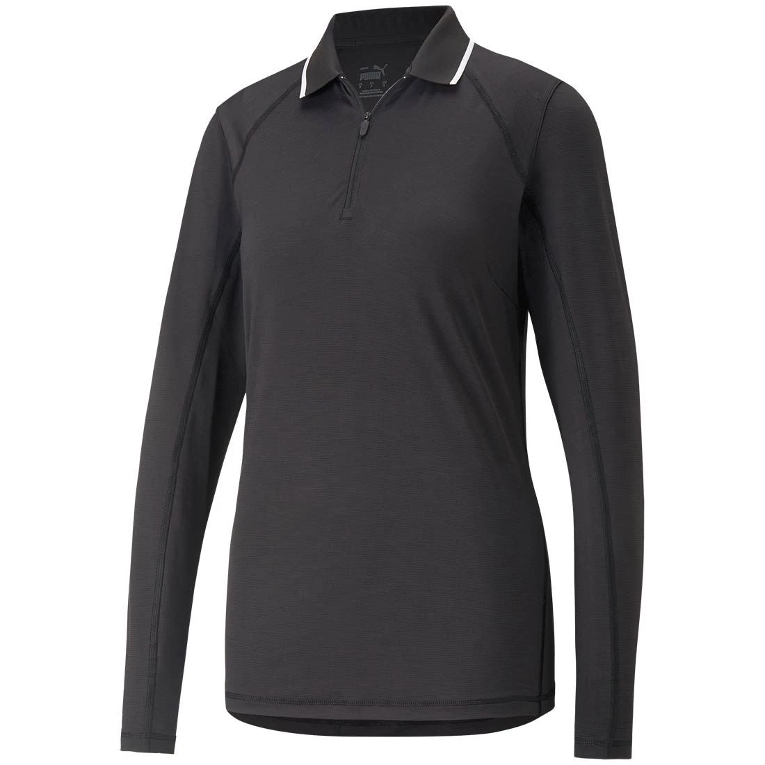 Puma Women's YOU-V Long Sleeve Polo 4 Puma Women's YOU-V Long Sleeve Polo - Image 4