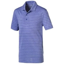 Puma Boys Rotation Stripe Polo -Golf Equipment Store puma boys rotation stripe polo dazzling blue