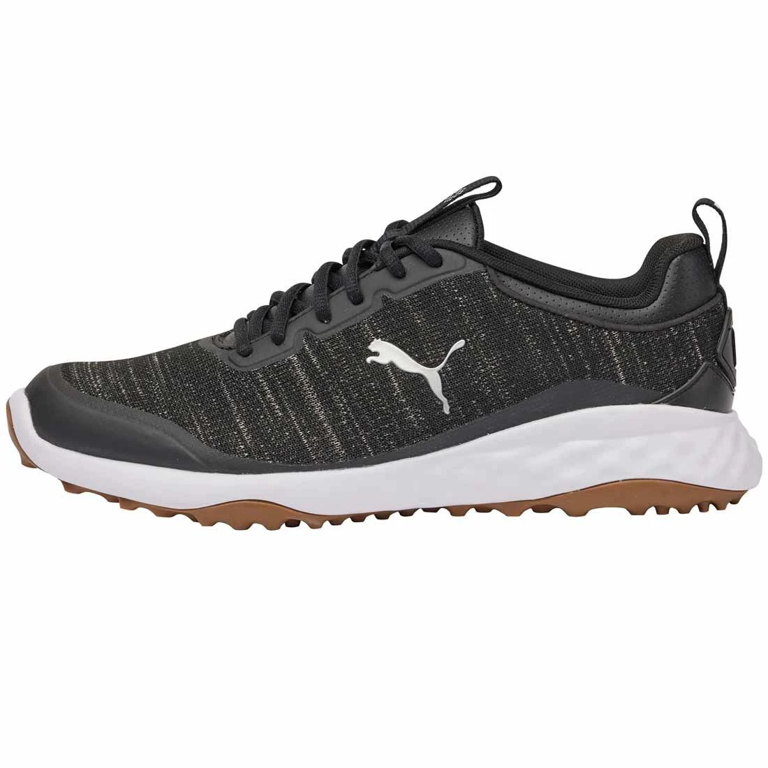 Puma Fusion Pro Golf Shoes Black/Silver 1 Puma Fusion Pro Golf Shoes Black/Silver