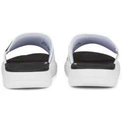 Puma GS-Softride Slide Volition Slides White 9 Puma GS-Softride Slide Volition Slides White -Golf Equipment Store puma gs softride slide volition slides white 378339 01 heel itempicture