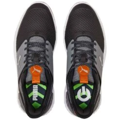 Puma Ignite Elevate Golf Shoes Black/Quiet Shade/Gum 10 Puma Ignite Elevate Golf Shoes Black/Quiet Shade/Gum -Golf Equipment Store puma ignite elevate golf shoes black quiet shade gum 376077 07 top itempicture