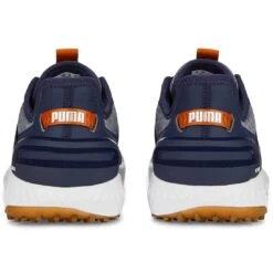 Puma Ignite Elevate Golf Shoes Navy/Silver 12 Puma Ignite Elevate Golf Shoes Navy/Silver -Golf Equipment Store puma ignite elevate golf shoes navy silver 376077 05 heel itempicture