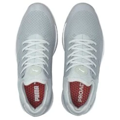Puma Proadapt Alphacat Golf Shoes High Rise/Silver/Ibiza Blue -Golf Equipment Store puma proadapt alphacat golf shoes high rise silver ibiza blue top itempicture