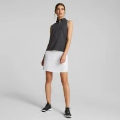 Puma Women's Ignite Malibu Golf Shoes Black/Silver/Black -Golf Equipment Store puma womens ignite malibu golf black silver black 376158 02 mod4 itempicture