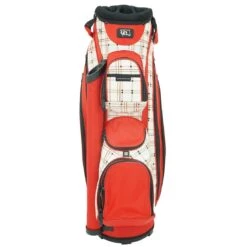 RJ Sports Women's Paradise Cart Bag -Golf Equipment Store rj sports 2023 paradise cart bag cherry plaid front itempicture