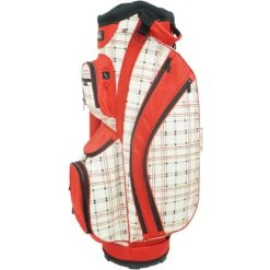 RJ Sports Women's Paradise Cart Bag -Golf Equipment Store rj sports 2023 paradise cart bag cherry plaid left itempicture