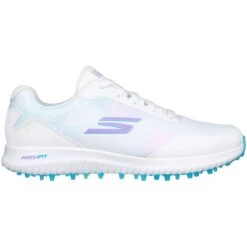 Skechers Women's Arch Fit GO GOLF Max 2 Splash Golf Shoes White/Multi