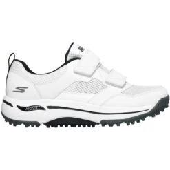 Skechers Women's GO GOLF Arch Fit Front Nine Golf Shoes White/Black