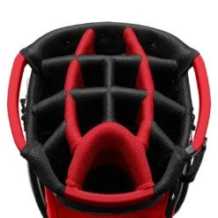Srixon Premium Cart Bag 9 Srixon Premium Cart Bag -Golf Equipment Store srixon 2023 premim cart bag red black top itempicture