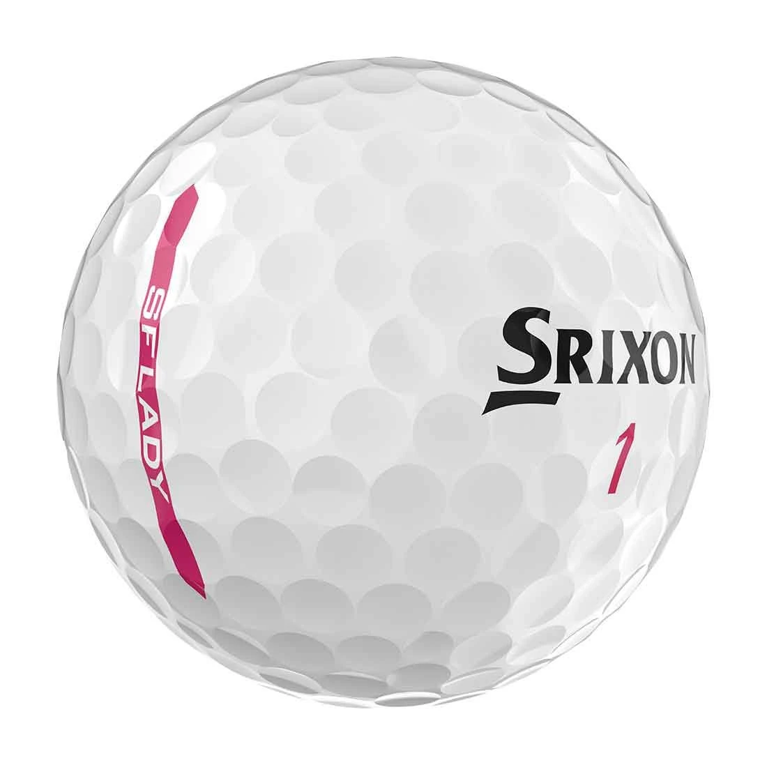 Srixon Women's Soft Feel Lady Personalized White Golf Balls 2 Srixon Women's Soft Feel Lady Personalized White Golf Balls - Image 2