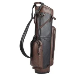 Sun Mountain Leather Cart Bag -Golf Equipment Store sun mountain 2019 leather cart bag black brown