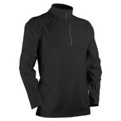 Sun Mountain Second Layer Pullover -Golf Equipment Store sun mountain 2020 second layer pullover black
