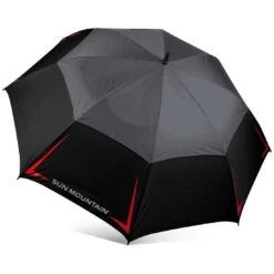 Sun Mountain 2021 Manual 68 Inch Umbrella -Golf Equipment Store sun mountain 2021 manual 68 inch umbrella black gunmetal red itempicture