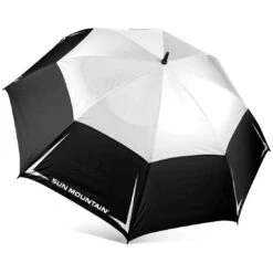 Sun Mountain 2021 Manual 68 Inch Umbrella -Golf Equipment Store sun mountain 2021 manual 68 inch umbrella black white itempicture