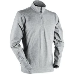 Sun Mountain Bridger Pullover -Golf Equipment Store sun mountain 2023 bridger pullover platinum itempicture