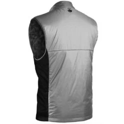 Sun Mountain Colter II Vest -Golf Equipment Store sun mountain 2023 colter ii vest platinum black back itempicture