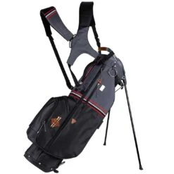 Sun Mountain Mid Stripe Stand Bag -Golf Equipment Store sun mountain 2023 mid stripe stand bag black gunmetal red itempicture