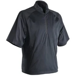 Sun Mountain Rainflex Elite Short Sleeve Rain Pullover -Golf Equipment Store sun mountain 2023 rainflex elite ss rain pullover black itempicture