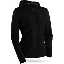 Sun Mountain Women's Colter II Jacket -Golf Equipment Store sun mountain 2023 womens colter ii jacket black itempicture