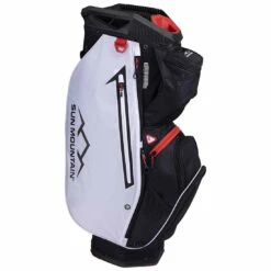 Sun Mountain Sync Cart Bag -Golf Equipment Store sun mountain 2024 sync cart bag black white rush red alt itempicture