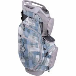 Sun Mountain Women's Diva Cart Bag -Golf Equipment Store sun mountain 2024 womens diva cart bag steel opal crosshatch alt itempicture