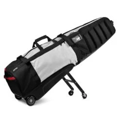 Sun Mountain Clubglider Meridian Travel Bag 15 Sun Mountain Clubglider Meridian Travel Bag -Golf Equipment Store sun mountain clubglider meridian travel bag black white red