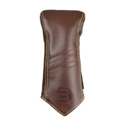 Sun Mountain Leather 3-Wood Headcover -Golf Equipment Store sun mountain leather fairway headcover brown khaki