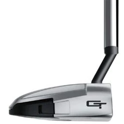 TaylorMade Spider GT Rollback Silver/Black Putter -Golf Equipment Store taylormade spider gt rollback silver black small slant putter toe itempicture