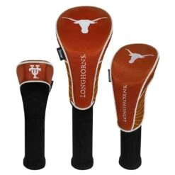 Team Effort NCAA Set Of 3 Headcovers -Golf Equipment Store te 12h3 texas longhorns 1