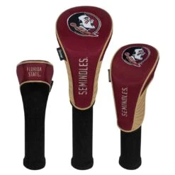 Team Effort NCAA Set Of 3 Headcovers -Golf Equipment Store te 37h3 florida state seminoles 1