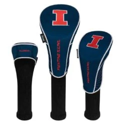 Team Effort NCAA Set Of 3 Headcovers -Golf Equipment Store te 59h3 illinois fighting illini 1