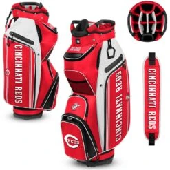 Team Effort MLB Bucket III Cooler Cart Bag -Golf Equipment Store team effort mlb bucket 3 cooler cart bag cincinnati reds itempicture