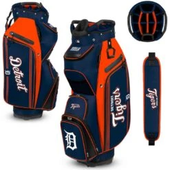 Team Effort MLB Bucket III Cooler Cart Bag -Golf Equipment Store team effort mlb bucket 3 cooler cart bag detroit tigers itempicture
