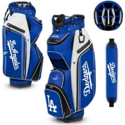Team Effort MLB Bucket III Cooler Cart Bag -Golf Equipment Store team effort mlb bucket 3 cooler cart bag los angeles dodgers itempicture