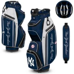 Team Effort MLB Bucket III Cooler Cart Bag -Golf Equipment Store team effort mlb bucket 3 cooler cart bag new york yankees itempicture