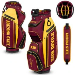Team Effort NCAA Bucket III Cooler Cart Bag -Golf Equipment Store team effort ncaa bucket 3 cooler cart bag arizona state sun devils itempicture