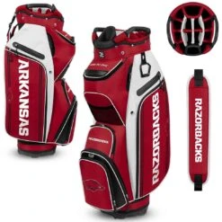 Team Effort NCAA Bucket III Cooler Cart Bag -Golf Equipment Store team effort ncaa bucket 3 cooler cart bag arkansas razorbacks itempicture