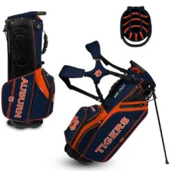 Team Effort NCAA Caddie Carry Hybrid Bag -Golf Equipment Store team effort ncaa caddie carry hybrid bag auburn tigers itempicture