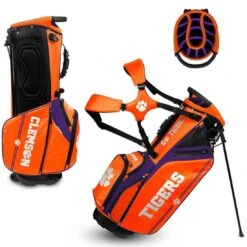 Team Effort NCAA Caddie Carry Hybrid Bag -Golf Equipment Store team effort ncaa caddie carry hybrid bag clemson tigers itempicture
