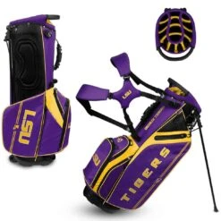 Team Effort NCAA Caddie Carry Hybrid Bag -Golf Equipment Store team effort ncaa caddie carry hybrid bag lsu tigers itempicture