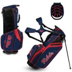 Team Effort NCAA Caddie Carry Hybrid Bag -Golf Equipment Store team effort ncaa caddie carry hybrid bag mississippi rebels itempicture