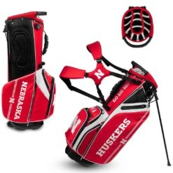 Team Effort NCAA Caddie Carry Hybrid Bag -Golf Equipment Store team effort ncaa caddie carry hybrid bag nebraska cornhuskers itempicture