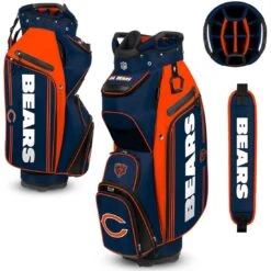Team Effort NFL Bucket III Cooler Cart Bag -Golf Equipment Store team effort nfl bucket 3 cooler cart bag chicago bears itempicture