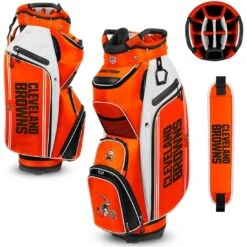 Team Effort NFL Bucket III Cooler Cart Bag -Golf Equipment Store team effort nfl bucket 3 cooler cart bag cleveland browns itempicture
