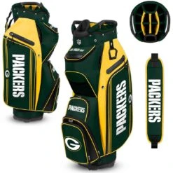Team Effort NFL Bucket III Cooler Cart Bag -Golf Equipment Store team effort nfl bucket 3 cooler cart bag green bay packers itempicture