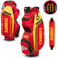 Team Effort NFL Bucket III Cooler Cart Bag -Golf Equipment Store team effort nfl bucket 3 cooler cart bag kansas city chiefs itempicture