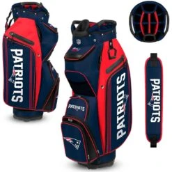 Team Effort NFL Bucket III Cooler Cart Bag -Golf Equipment Store team effort nfl bucket 3 cooler cart bag new england patriots itempicture